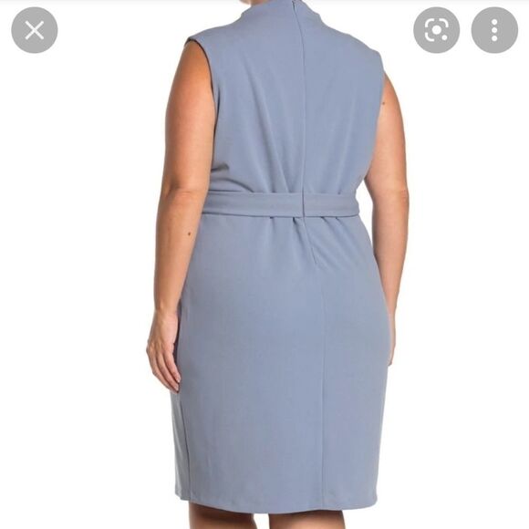 Alexia Admor SAVANNAH SLEEVELESS WRAP SHEATH 1x - Picture 2 of 7